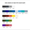 tank top color chart - Elden Ring Store