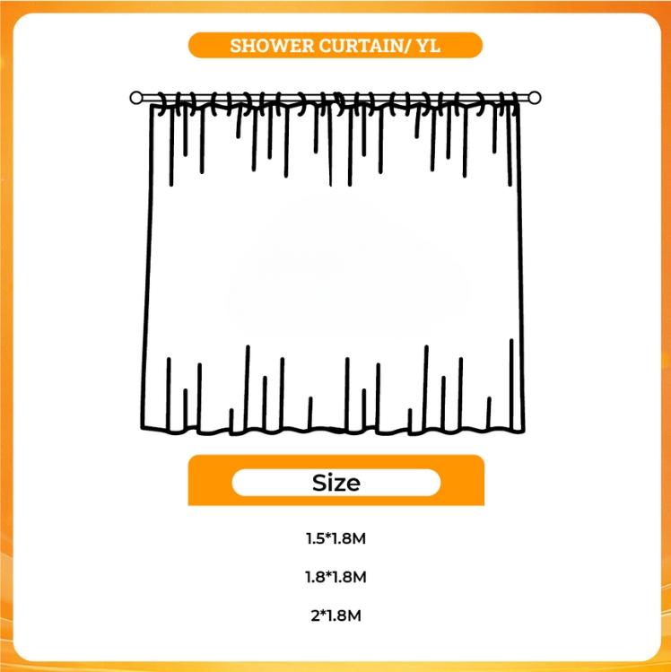 3D shower curtain - Elden Ring Store