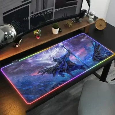 Dragonlord Placidusax Storm Sky RGB Mouse Pad