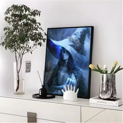 Ranni the Witch Moonlight Magic Wall Art