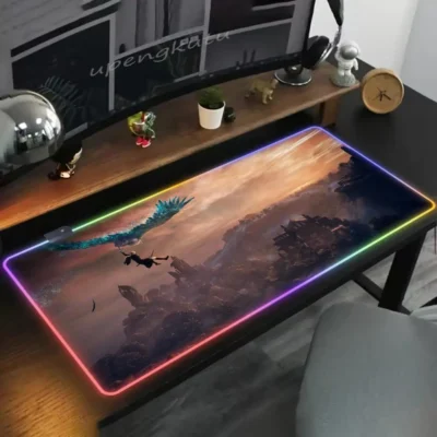 Tarnished Erdtree Journey RGB Mouse Pad