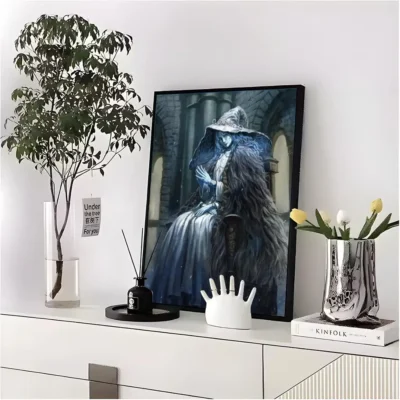 Maliketh the Black Blade Shadow Wall Art