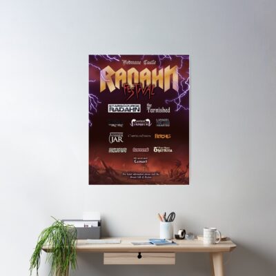 Alternative view of Elden Ring Radahn Festival Poster Poster