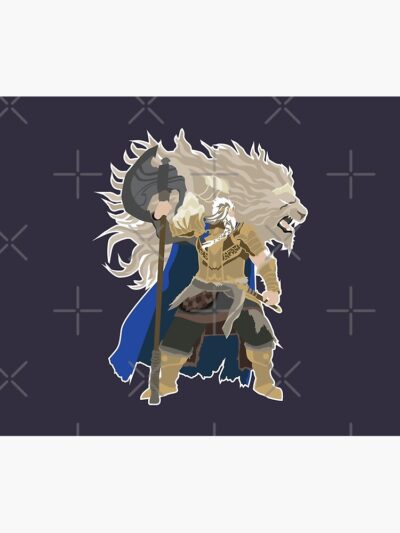 Alternative view of Lover Gifts Elden Ring Godfrey First Elden Lord Tapestry