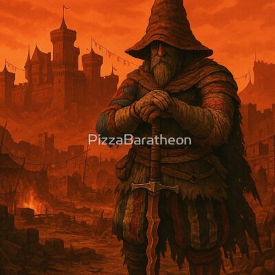 Alternative view of Elden Ring Travel Redmane Castle Castellan Jerren Tote Bag