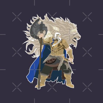 Alternative view of Lover Gifts Elden Ring Godfrey First Elden Lord Tote Bag