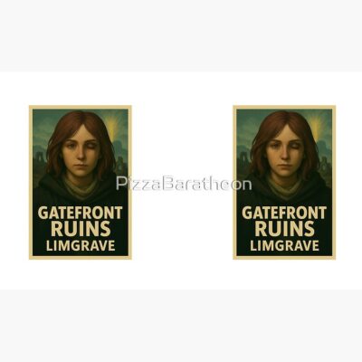 Alternative view of Elden Ring Travel Poster Gatefront Ruins Melina Mug