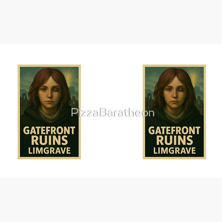 Elden Ring Travel Poster Gatefront Ruins Melina Mug - Image 2