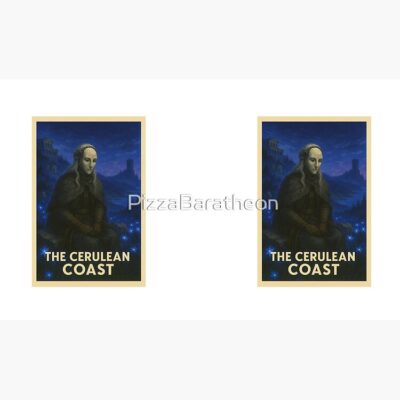 Alternative view of Elden Ring Travel Poster Cerulean Coast Thioller Mug