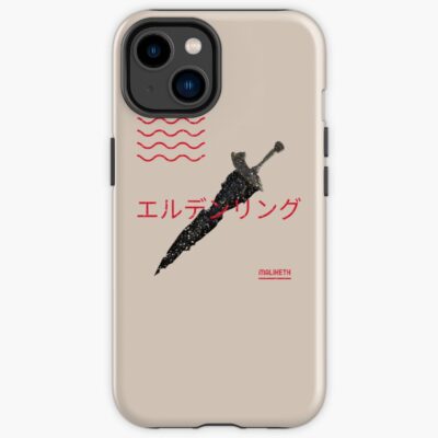 Maliketh The Black Blade In Japanese Style Iphone Case