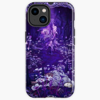 Garden Of Deep Purple Iphone Case