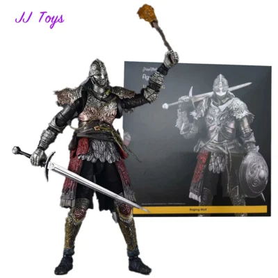 Alternative view of 15cm Elden Ring Figma 624 Raging Wolf Statue Figure