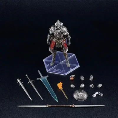 Alternative view of Elden Ring White Wolf Warrior Figure Figure