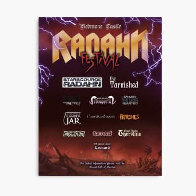 Elden Ring Radahn Festival Poster Poster