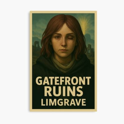 Elden Ring Travel Poster Gatefront Ruins Melina Poster