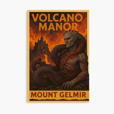 Elden Ring Volcano Manor Mount Gelmir Rykard Lord Of Blasphemy Poster