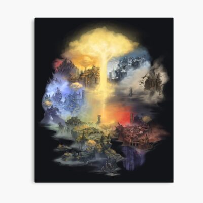 Elden Ring Map Poster