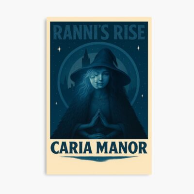 Elden Ring Travel Poster Ranni S Rise Caria Manor Poster