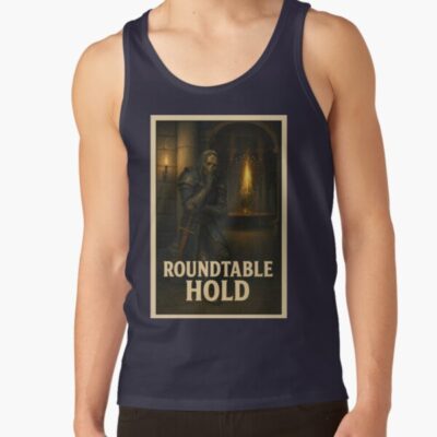 Alternative view of Elden Ring Travel Poster Roundtable Hold Ensha Tank Top