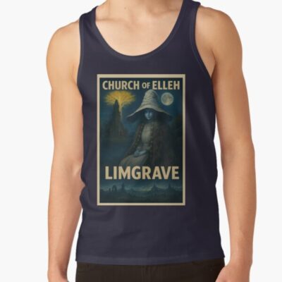 Alternative view of Elden Ring Travel Poster Church Of Elleh Ranni The Witch Tank Top