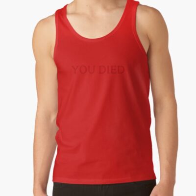 Alternative view of Elden Ring You Died Tank Top