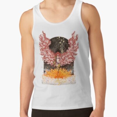 Alternative view of Elden Ring Scarlet Flower Tank Top