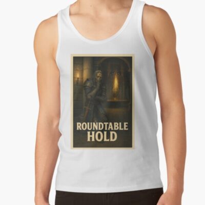 Elden Ring Travel Poster Roundtable Hold Ensha Tank Top