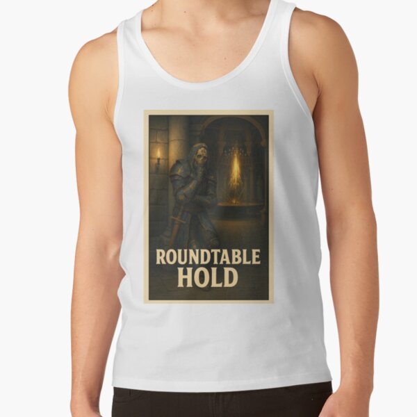 Elden Ring Travel Poster Roundtable Hold Ensha Tank Top