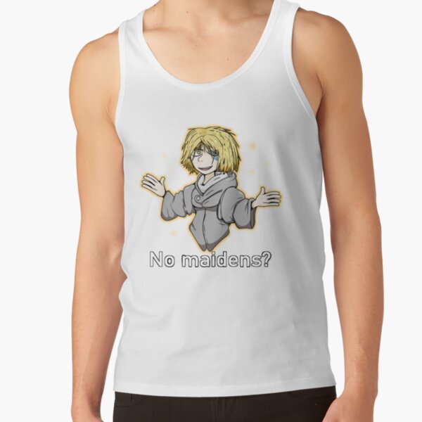 Vintage Retro Elden Ring No Maidens Tank Top - Image 4