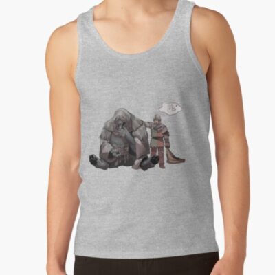 Alternative view of Elden Ring Dog Bestfriend Tank Top