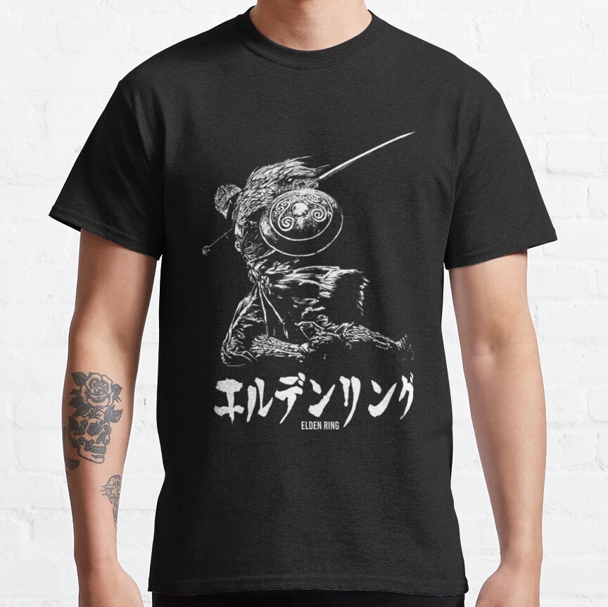 White Elden Ring Tarnished T-Shirt