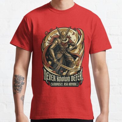 Alternative view of Malenia Never Known Defeat Elden Ring T-Shirt