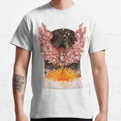 Alternative view of Elden Ring Scarlet Flower T-Shirt