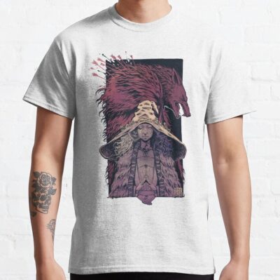 Alternative view of Ranni And The Baleful Shadow Desaturated T-Shirt