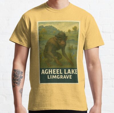 Alternative view of Elden Ring Travel Poster Agheel Lake Boc The Seamster T-Shirt