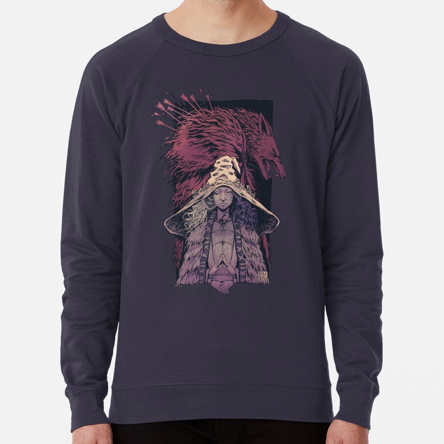 Ranni And The Baleful Shadow Desaturated Sweatshirt - Image 2
