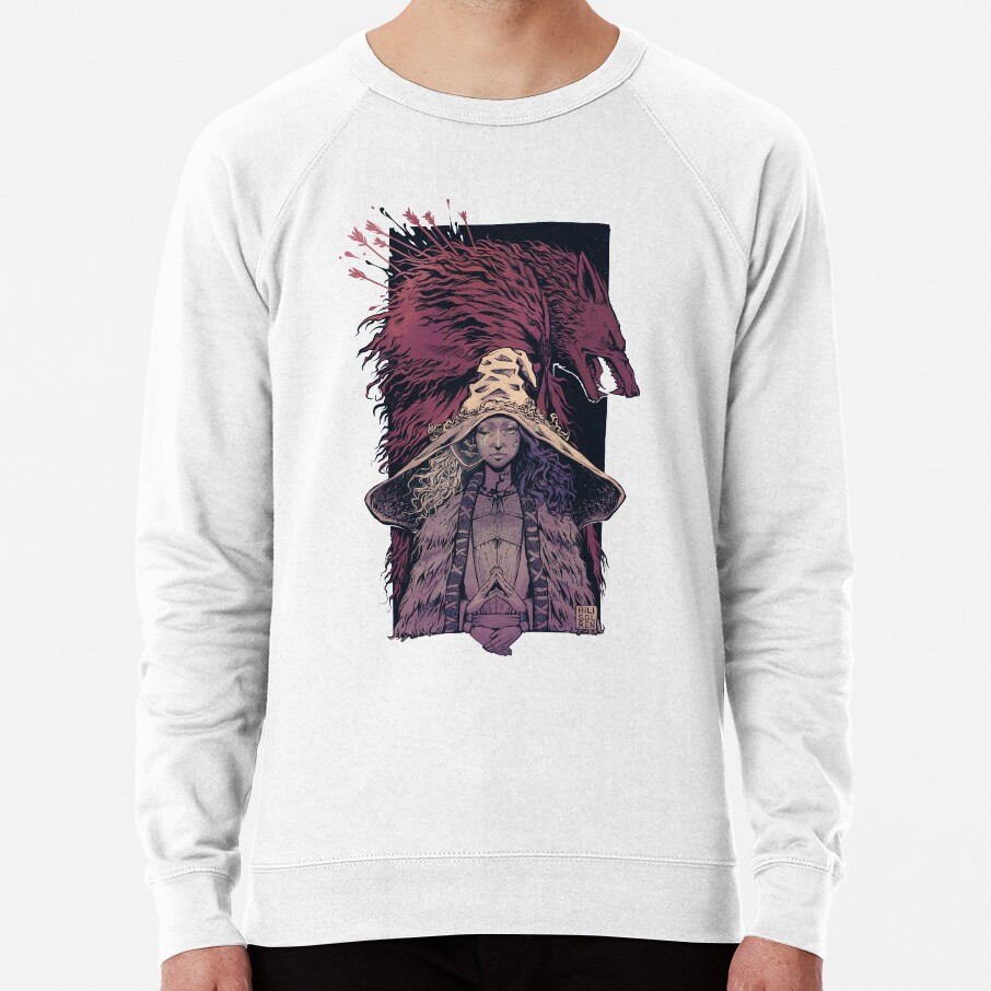 Ranni And The Baleful Shadow Desaturated Sweatshirt - Image 6