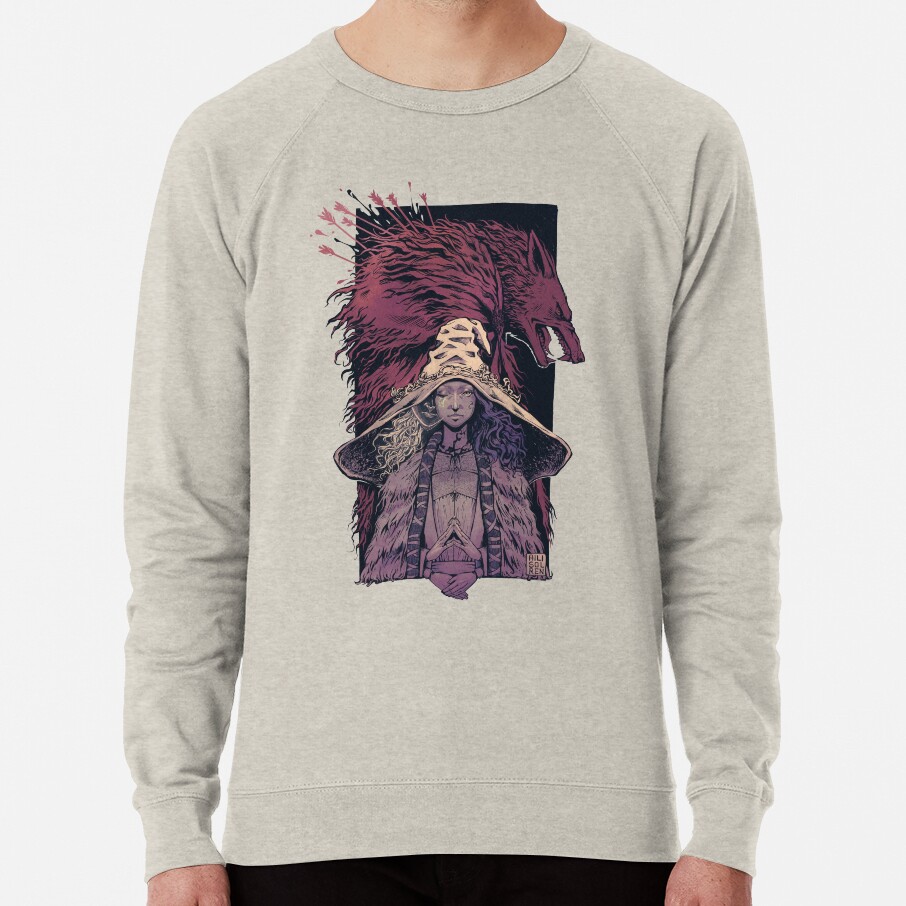 Ranni And The Baleful Shadow Desaturated Sweatshirt