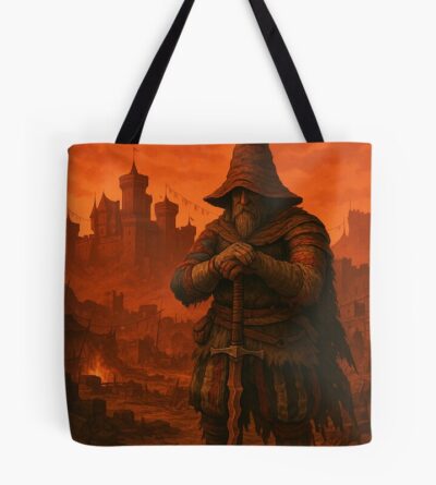 Elden Ring Travel Redmane Castle Castellan Jerren Tote Bag