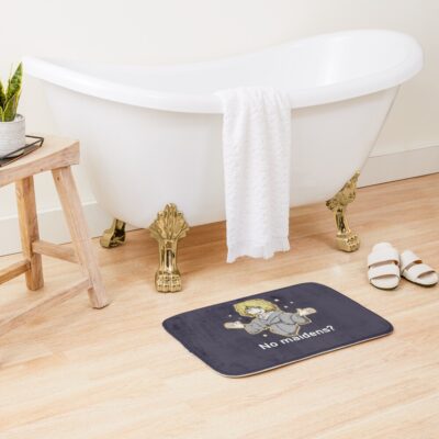 Alternative view of Vintage Retro Elden Ring No Maidens Bath Mat