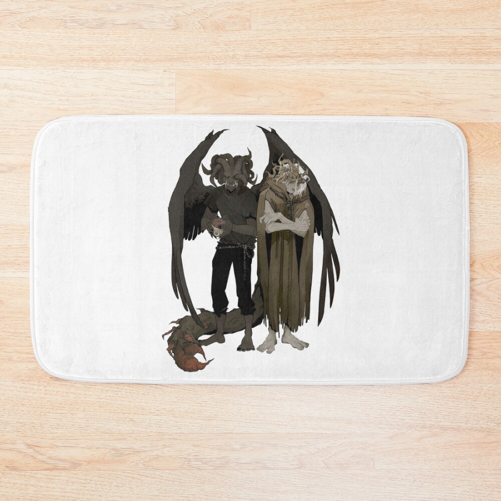 Elden Ring Evil Wings Bath Mat