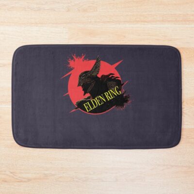 Day Gift Elden Ring Red And Black Retro Design Bath Mat