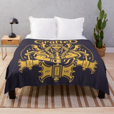 Elden Ring Cool The Grafted Demigod Throw Blanket