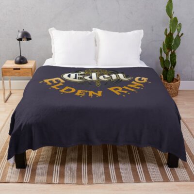 Funny Men Elden Ring Throw Blanket