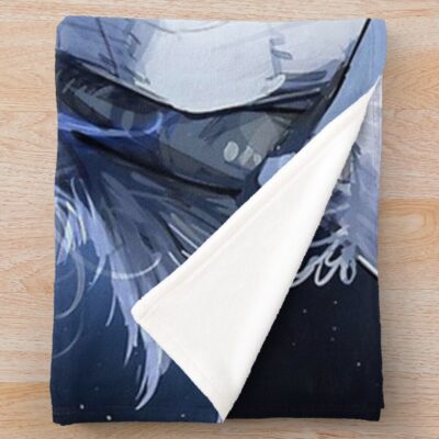 Alternative view of Elden Ring Ranni The Witch Throw Blanket