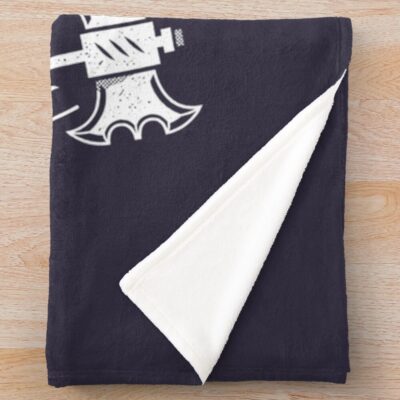 Alternative view of Elden Ring Black The Grafted Throw Blanket