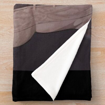 Alternative view of Melina From Elden Ring Anime Art Throw Blanket