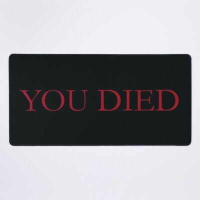 Elden Ring You Died Mouse Pad