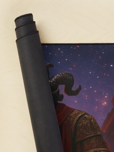Alternative view of Elden Ring Travel Poster Mohgwyn Palace Mohg Lord Of Blood Mouse Pad
