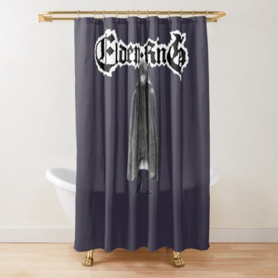 Funny Shattered End Tree Shower Curtain